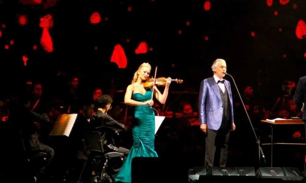 Em BH, Bocelli explora com maestria os repertórios clássico e popular