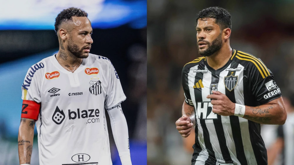 Em duelo Neymar x Hulk, Atlético e Santos brigam por primeira vitória no Brasileiro